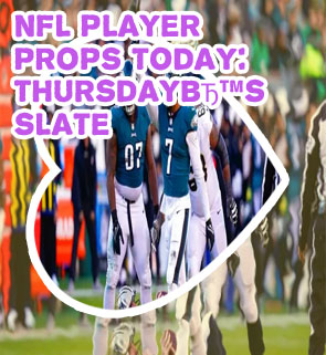 Best nfl props today